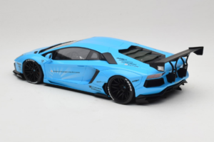 Lamborghini Aventador Liberty Walk ブルー GT Spirit 1:18 GT073 レジン - 画像 5/6
