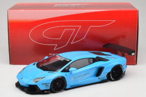 Lamborghini Aventador Liberty Walk ブルー GT Spirit 1:18 GT073 レジン - 画像 6/6