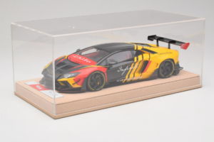 Lamborghini Aventador Liberty Walk Infinite ブラック イエロー Timothy & Pierre 1:18 REMC035 メタル - 画像 6/7