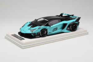 Lamborghini Aventador Liberty Walk LB-Silhouette WORKS GT Evo ミントグリーン IVY 1:18 REMC001 レジン - 画像 2/7