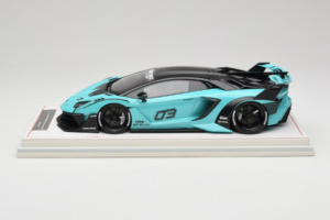 Lamborghini Aventador Liberty Walk LB-Silhouette WORKS GT Evo ミントグリーン IVY 1:18 REMC001 レジン