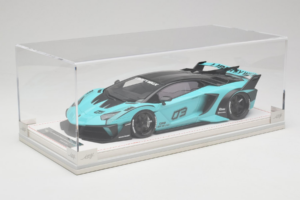 Lamborghini Aventador Liberty Walk LB-Silhouette WORKS GT Evo ミントグリーン IVY 1:18 REMC001 レジン - 画像 6/7