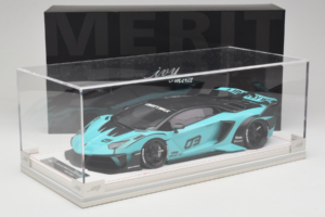 Lamborghini Aventador Liberty Walk LB-Silhouette WORKS GT Evo ミントグリーン IVY 1:18 REMC001 レジン - 画像 7/7