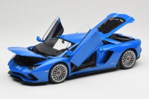 Lamborghini Aventador S LP740-4 Blue Nila AUTOart 1:18 79134 メタル - 画像 2/8