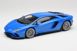Lamborghini Aventador S LP740-4 Blue Nila AUTOart 1:18 79134 メタル
