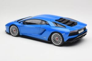 Lamborghini Aventador S LP740-4 Blue Nila AUTOart 1:18 79134 メタル - 画像 7/8