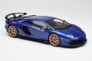 Lamborghini Aventador SVJ ブルー GT Spirit 1:18 GTS18512BL レジン - 画像 4/6