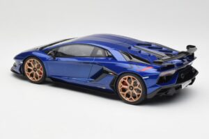 Lamborghini Aventador SVJ ブルー GT Spirit 1:18 GTS18512BL レジン - 画像 5/6