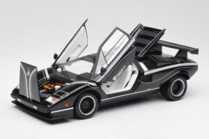 Lamborghini Countach LP500S ブラック Kyosho 1:18 08326K メタル - 画像 2/8