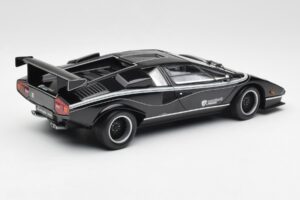 Lamborghini Countach LP500S ブラック Kyosho 1:18 08326K メタル - 画像 3/8