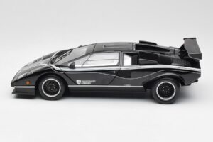 Lamborghini Countach LP500S ブラック Kyosho 1:18 08326K メタル - 画像 4/8