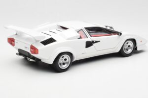Lamborghini Countach LP500S ホワイト Kyosho 1:18 08320E メタル - 画像 3/8
