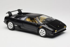 Lamborghini Diablo ブラック Mira 1:18 6107 メタル - 画像 6/8
