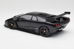 Lamborghini Diablo GTR ブラック AUTOart 1:18 74522 メタル - 画像 7/8