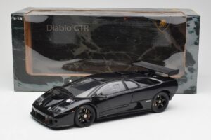 Lamborghini Diablo GTR ブラック AUTOart 1:18 74522 メタル - 画像 8/8