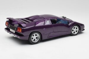 Lamborghini Diablo Jota パープル Maisto 1:18 50276 メタル - 画像 3/8