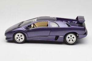 Lamborghini Diablo パープル Maisto 1:18 3028 メタル - 画像 4/8