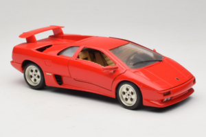 Lamborghini Diablo レッド Bburago 1:18 3041-M1 メタル - 画像 6/8