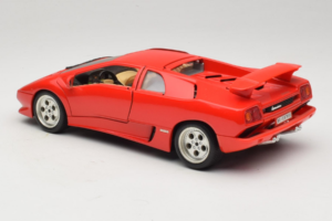 Lamborghini Diablo レッド Bburago 1:18 3041-M1 メタル - 画像 7/8