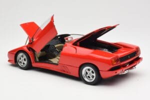 Lamborghini Diablo Roadster レッド AUTOart 1:18 70091 メタル - 画像 5/8