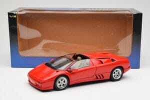 Lamborghini Diablo Roadster レッド AUTOart 1:18 70091 メタル - 画像 8/8