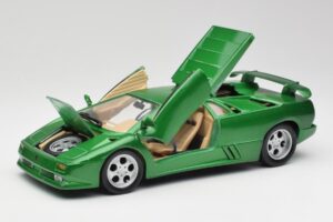 Lamborghini Diablo SE グリーン Maisto 1:18 50303 メタル - 画像 2/8