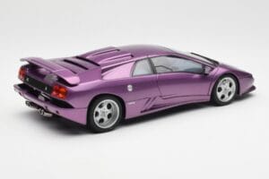 Lamborghini Diablo SE30 Jota メタリックパープル AUTOart 1:18 79142 コンポジット - 画像 3/8