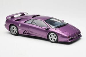 Lamborghini Diablo SE30 Jota メタリックパープル AUTOart 1:18 79142 コンポジット - 画像 6/8