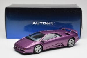 Lamborghini Diablo SE30 Anniversary Edition メタリックパープル AUTOart 1:18 79158 メタル - 画像 8/8