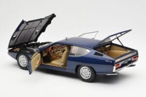 Lamborghini Espada ブルー メタリック AUTOart 1:18 74502 メタル - 画像 5/8