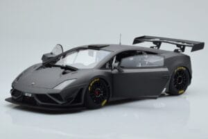 Lamborghini Gallardo GT3 FL2 ダークグレー AUTOart 1:18 81360 メタル - 画像 2/8