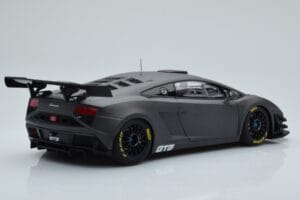 Lamborghini Gallardo GT3 FL2 ダークグレー AUTOart 1:18 81360 メタル - 画像 3/8