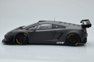 Lamborghini Gallardo GT3 FL2 ダークグレー AUTOart 1:18 81360 メタル - 画像 4/8