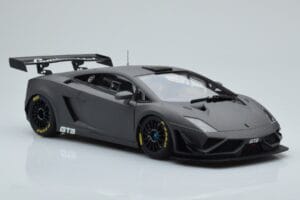 Lamborghini Gallardo GT3 FL2 ダークグレー AUTOart 1:18 81360 メタル - 画像 6/8