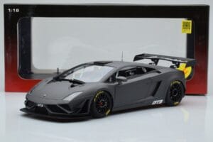 Lamborghini Gallardo GT3 FL2 ダークグレー AUTOart 1:18 81360 メタル - 画像 8/8