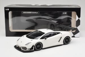 Lamborghini Gallardo LP600+ GT3 Bianco Monocerus Minichamps 1:18 151111102 メタル - 画像 6/6