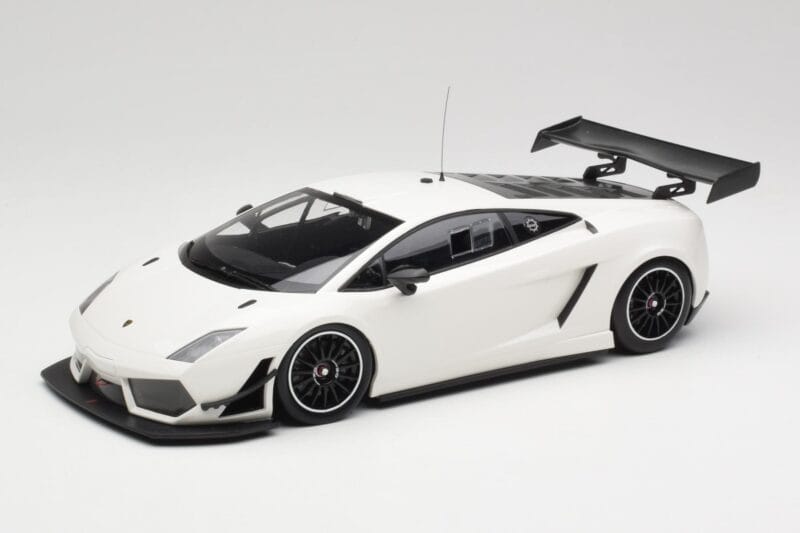 Lamborghini Gallardo LP600+ GT3 Bianco Monocerus Minichamps 1:18 151111102 メタル