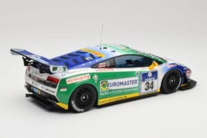 Lamborghini Gallardo LP600+ GT3 Reiter Engineering #34 H-J. Stuck / D. Rostek ADAC 24 Hours Nurburgring 2011 Minichamps 1:18  - 画像 2/6