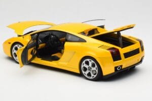 Lamborghini Gallardo メタリック イエロー AUTOart 1:18 74571 メタル - 画像 5/8