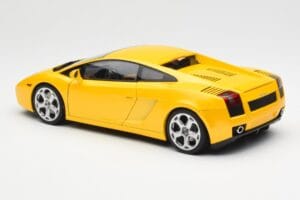 Lamborghini Gallardo メタリック イエロー AUTOart 1:18 74571 メタル - 画像 7/8