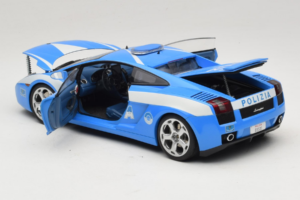 Lamborghini Gallardo Polizia AUTOart 1:18 74576 メタル - 画像 5/8