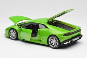 Lamborghini Huracan LP610-4 グリーン Bburago 1:18 18-11038 メタル - 画像 5/8