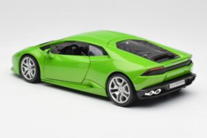 Lamborghini Huracan LP610-4 グリーン Bburago 1:18 18-11038 メタル - 画像 7/8