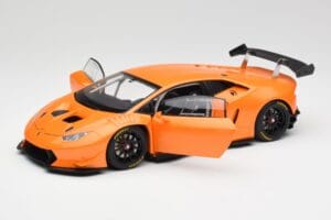 Lamborghini Huracan LP620-2 Super Trofeo アランチョ ボレアリス パールエフェクト オレンジ AUTOart 1:18 81558 メタル - 画像 2/8