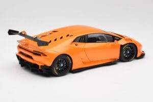 Lamborghini Huracan LP620-2 Super Trofeo アランチョ ボレアリス パールエフェクト オレンジ AUTOart 1:18 81558 メタル - 画像 3/8