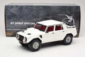 Lamborghini LM002 ホワイト Kyosho 1:18 GTS18508W レジン - 画像 6/6