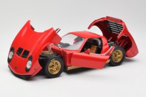 Lamborghini Miura レッド Anson 1:18 30302 メタル - 画像 2/8