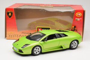 Lamborghini Murcielago グリーン Bburago 1:18 3316-M1 メタル - 画像 8/8