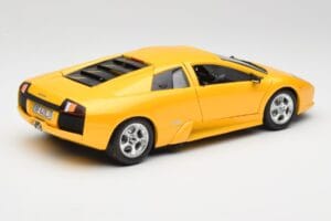 Lamborghini Murcielago LP640 イエロー Bburago 1:18 23124646-M1 メタル - 画像 3/8