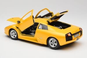Lamborghini Murcielago LP640 イエロー Bburago 1:18 23124646-M1 メタル - 画像 5/8